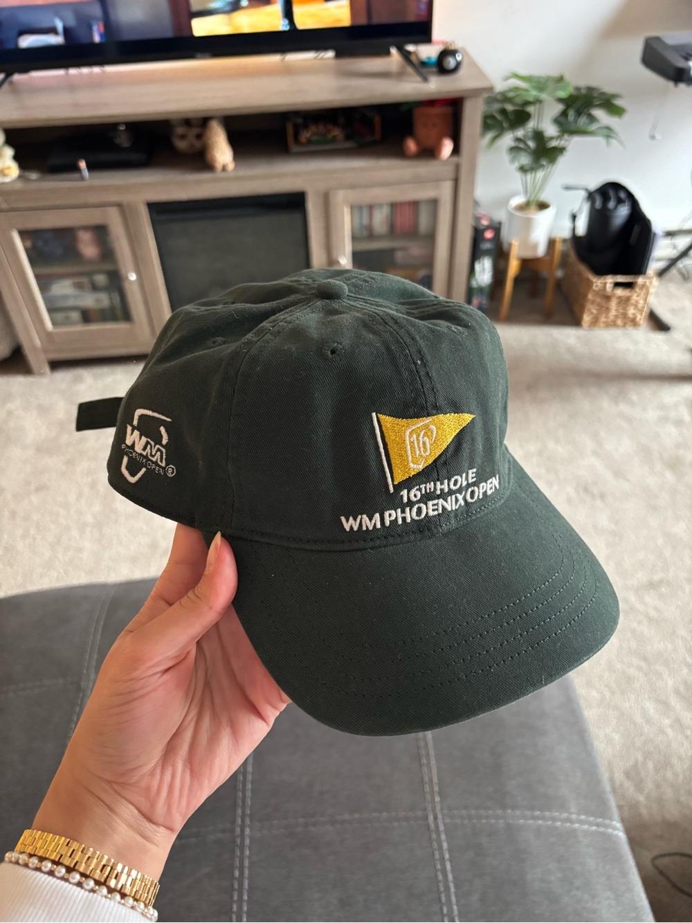 WM Phoenix Open 16th Hole Dark Green Golf Hat